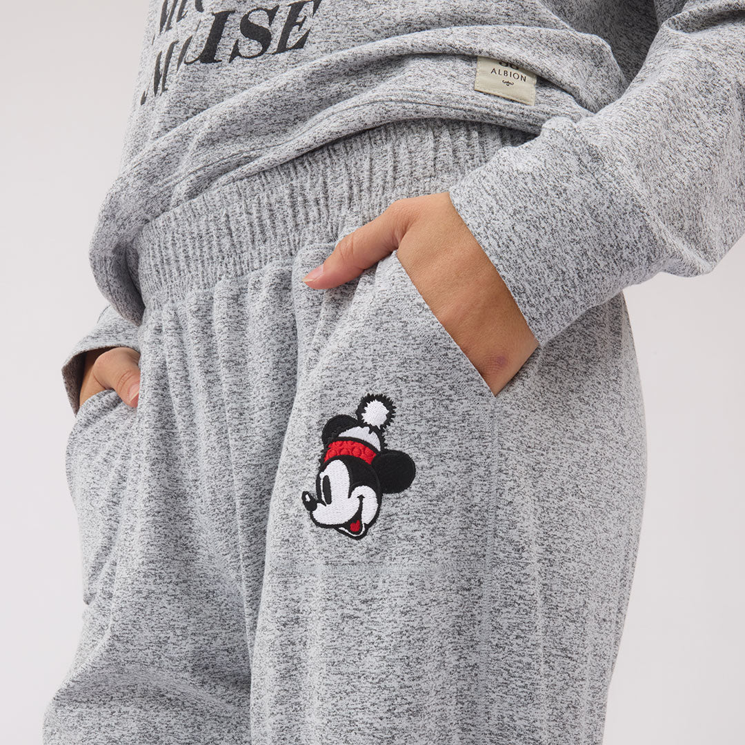 Disney Holiday Carry On Joggers, Heather Grey - Image 9