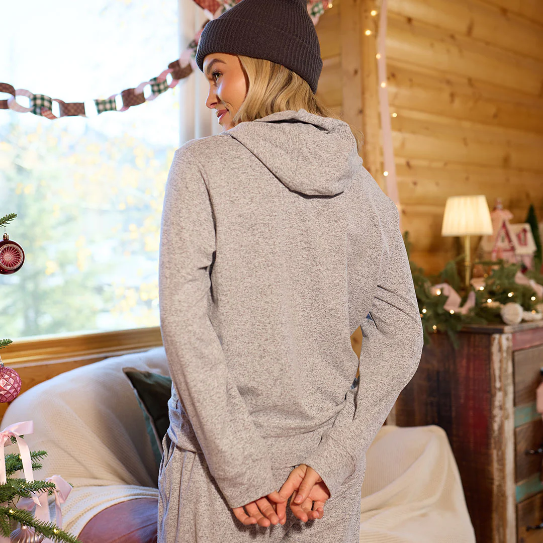 Disney Holiday Travel Hoodie, Heather Grey - Image 4