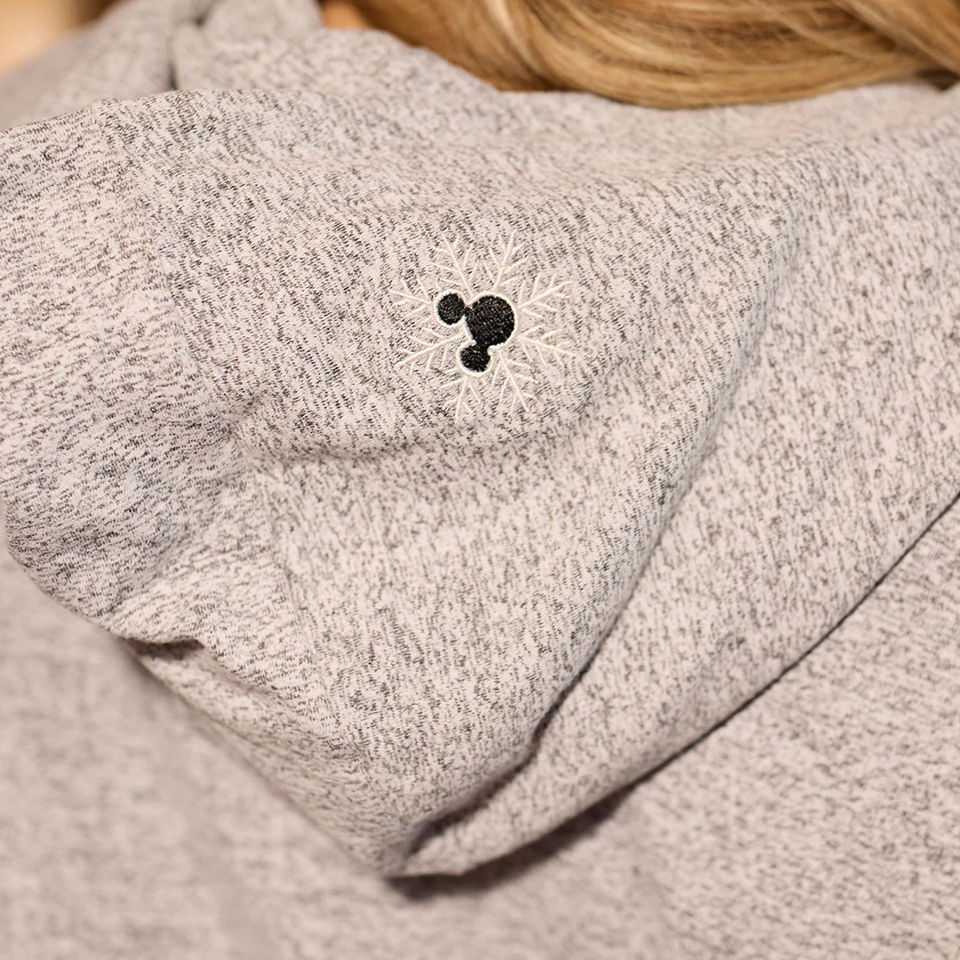 Disney Holiday Travel Hoodie, Heather Grey - Image 5