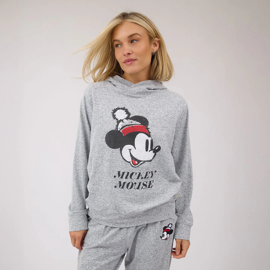 Disney Holiday Travel Hoodie, Heather Grey - Image 7