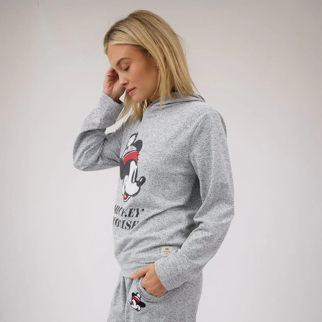 Disney Holiday Travel Hoodie, Heather Grey - Image 8