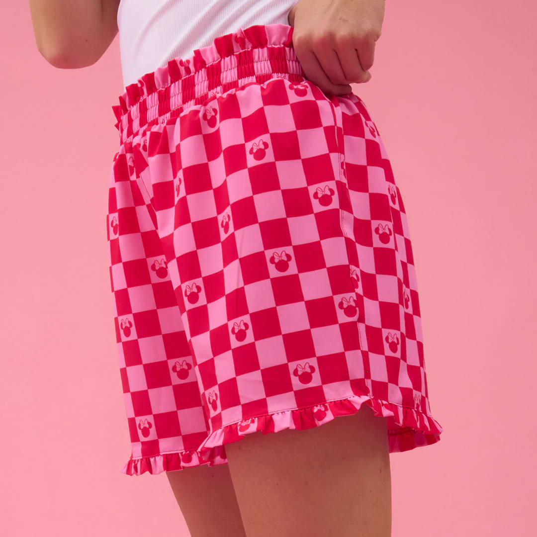 Disney Lake Shorts, Magenta Check - Image 3