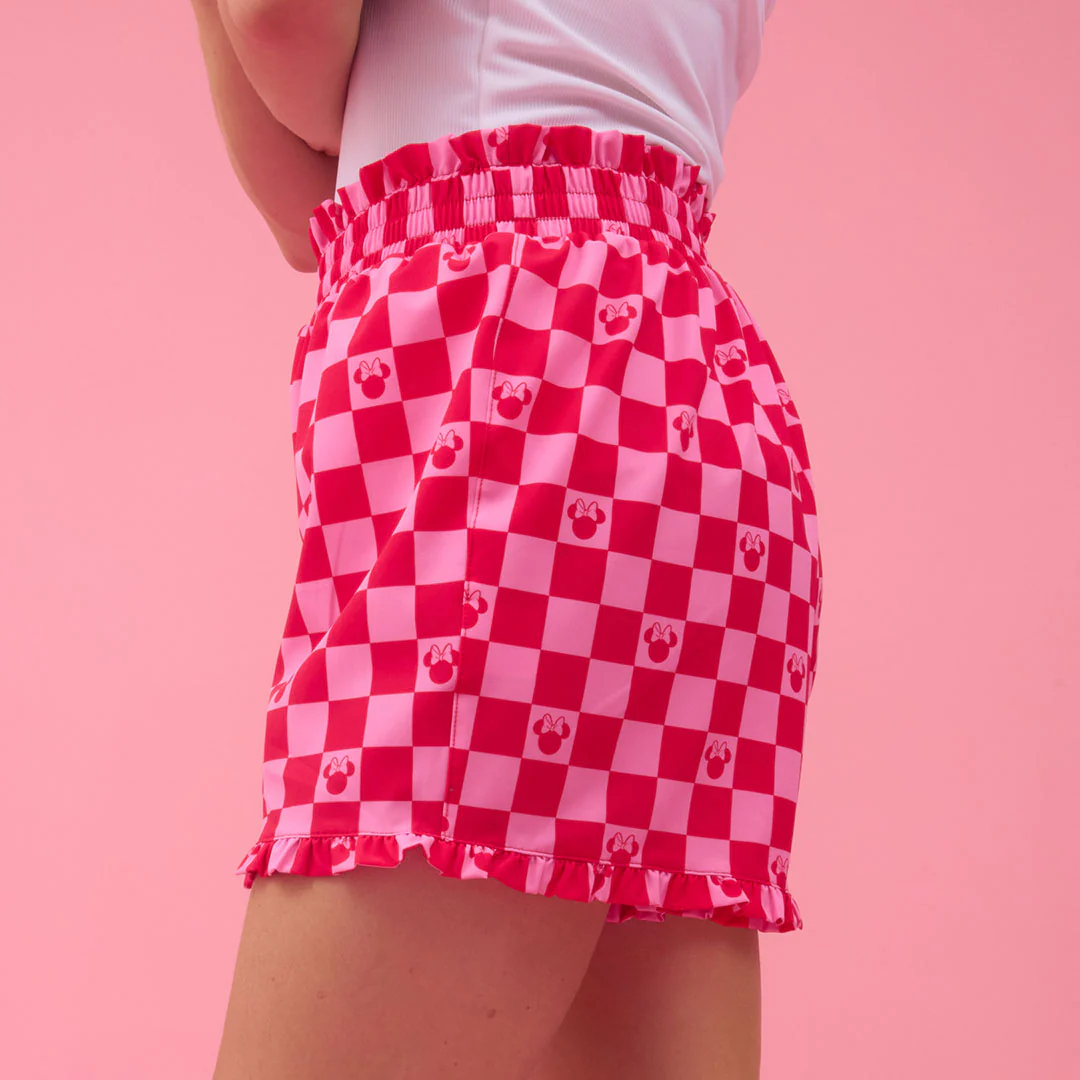 Disney Lake Shorts, Magenta Check - Image 4