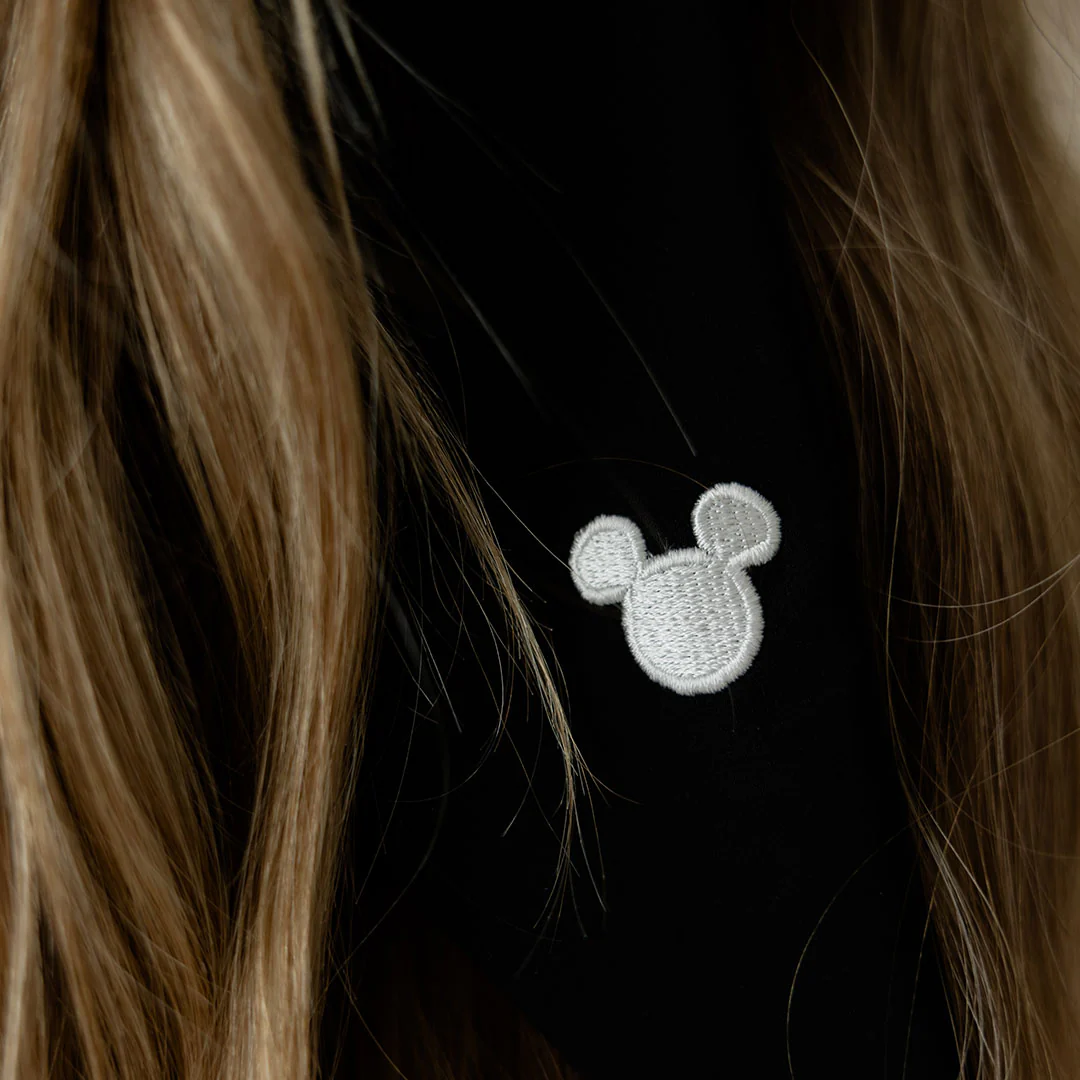 Disney Mickey Bow Scrunchie, Black - Image 4