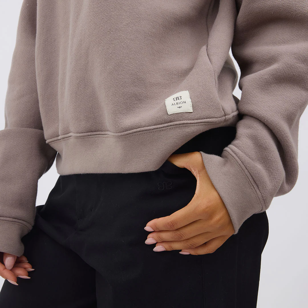 Disney Mickey Harvest Crew Sweatshirt, Brown - Image 8