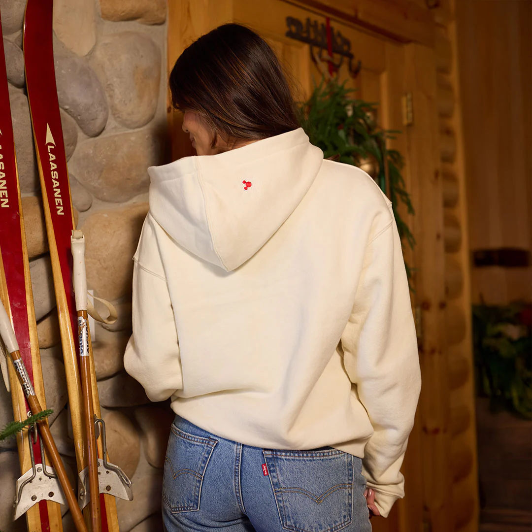 Disney Mickey Mouse Holiday Boyfriend Hoodie, Oat - Image 4