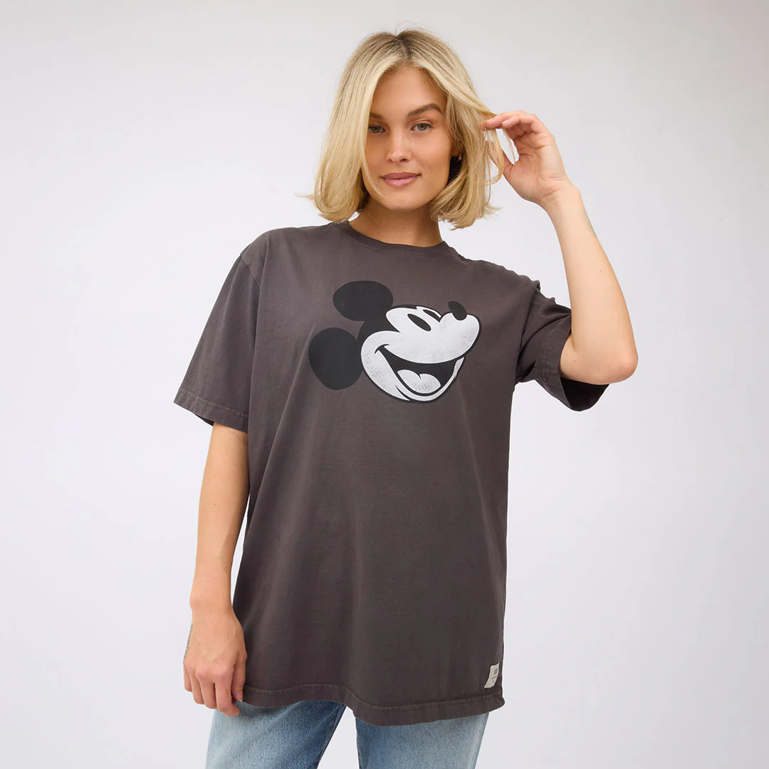 Disney Mickey Unisex Tee, Charcoal - Image 4