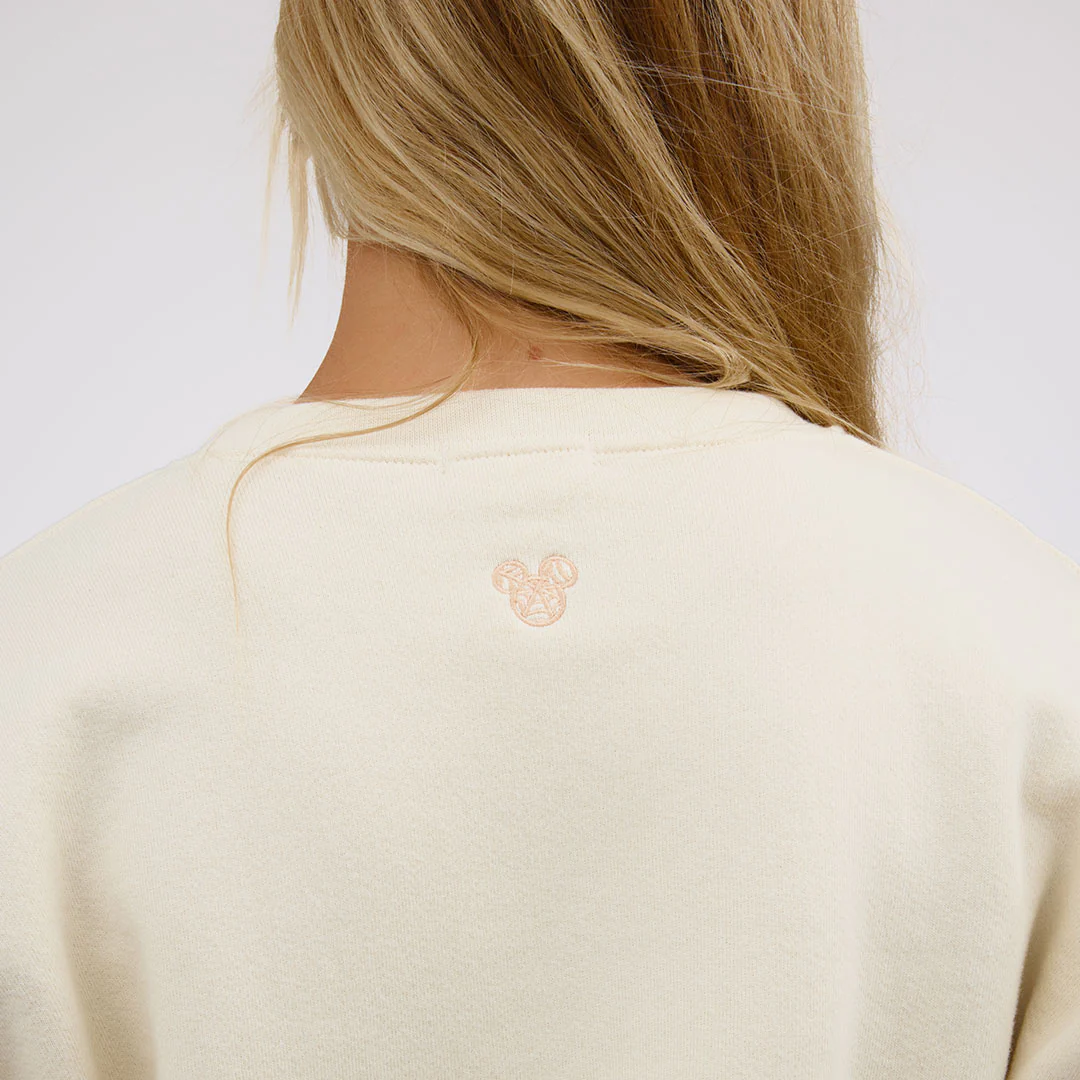 Disney Minnie Boo Crew Sweatshirt, Natural - Image 7