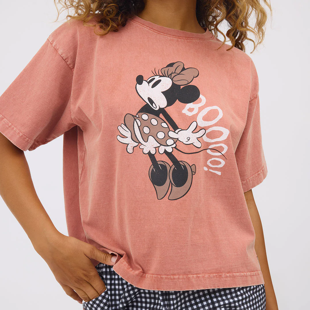 Disney Minnie Boo Oversized Tee, Orange - Image 6