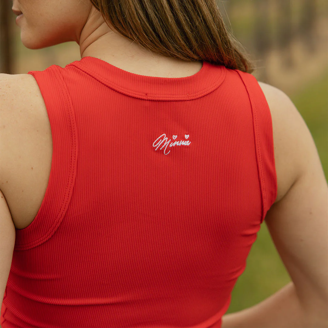 Disney Minnie High Neck Tank, Red - Image 7