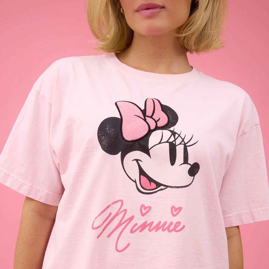 Disney Minnie Mouse Perfect Tee, Pink - Image 3