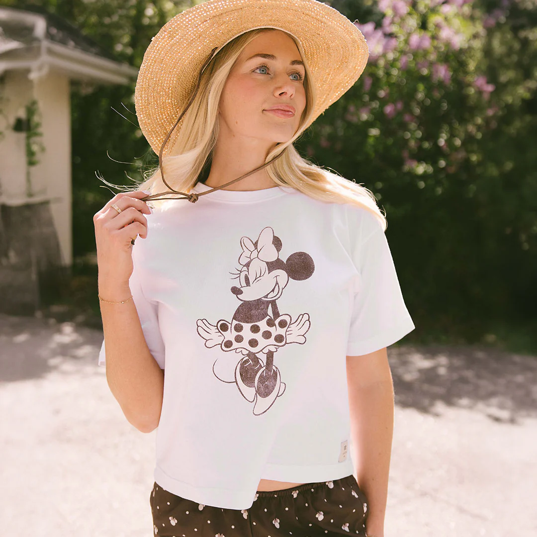 Disney Minnie Mouse Perfect Tee, White