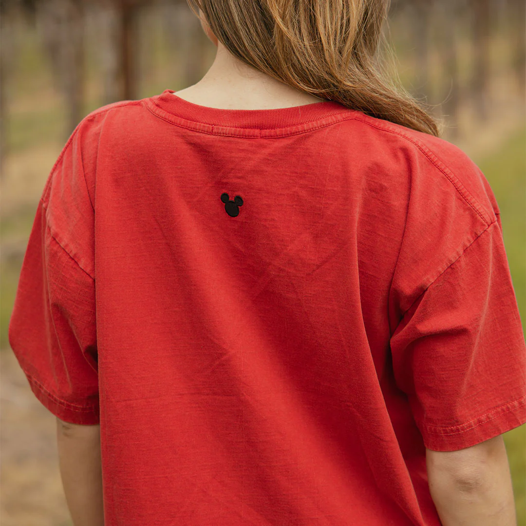 Disney Minnie Oversized Tee, Red - Image 2