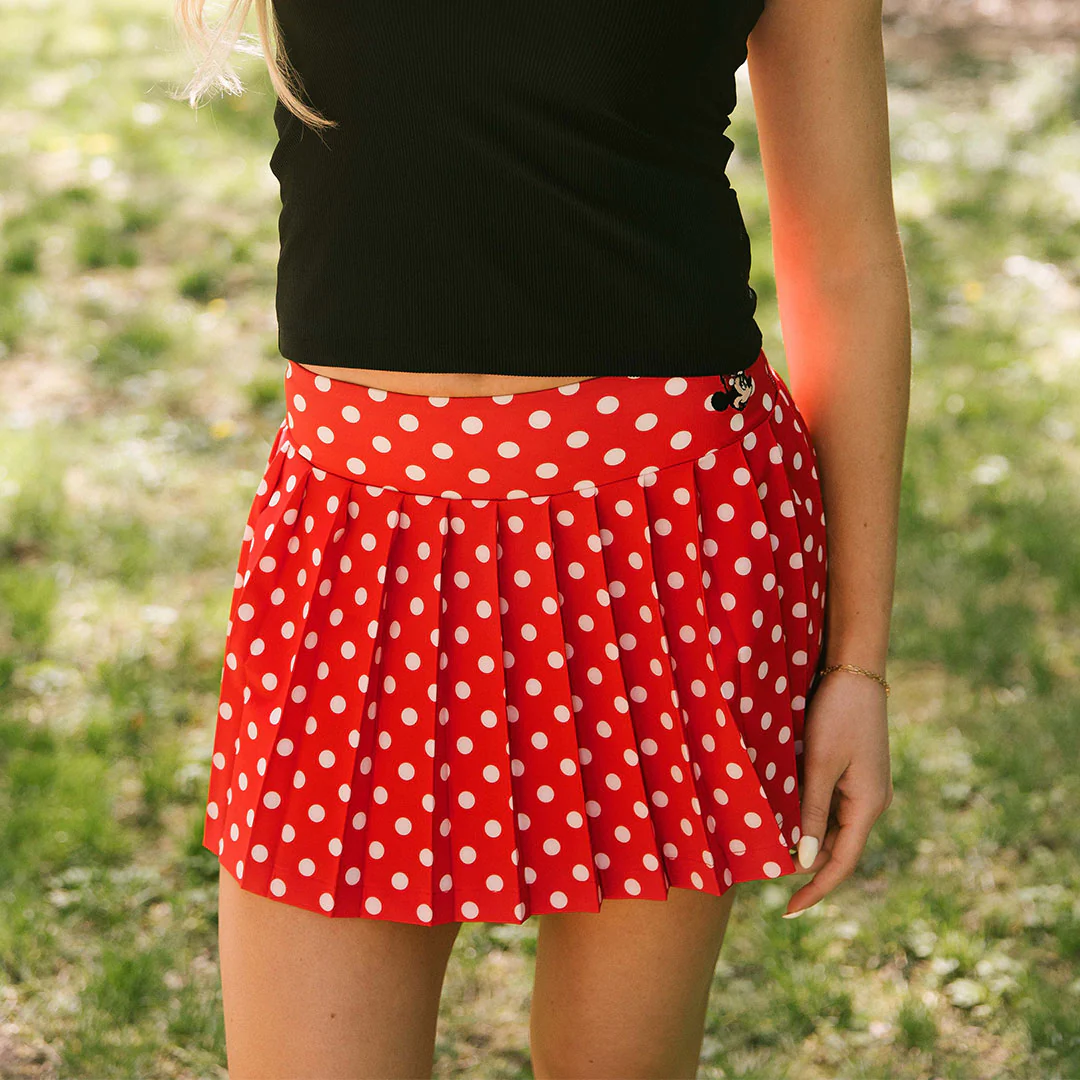 Disney Tennis Skirt, Red Dot - Image 5