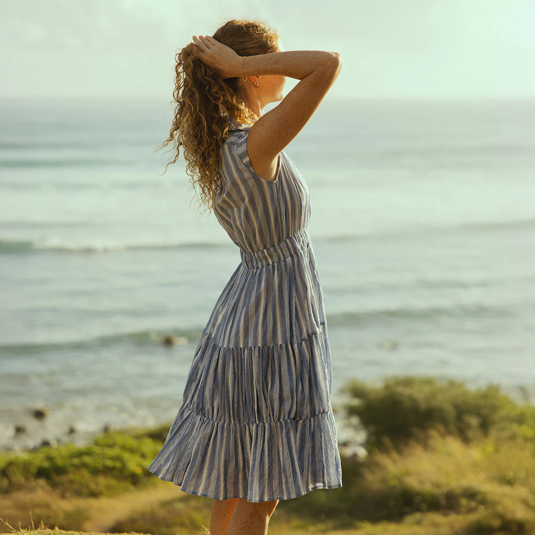 Eden Dress, Blue - Image 2