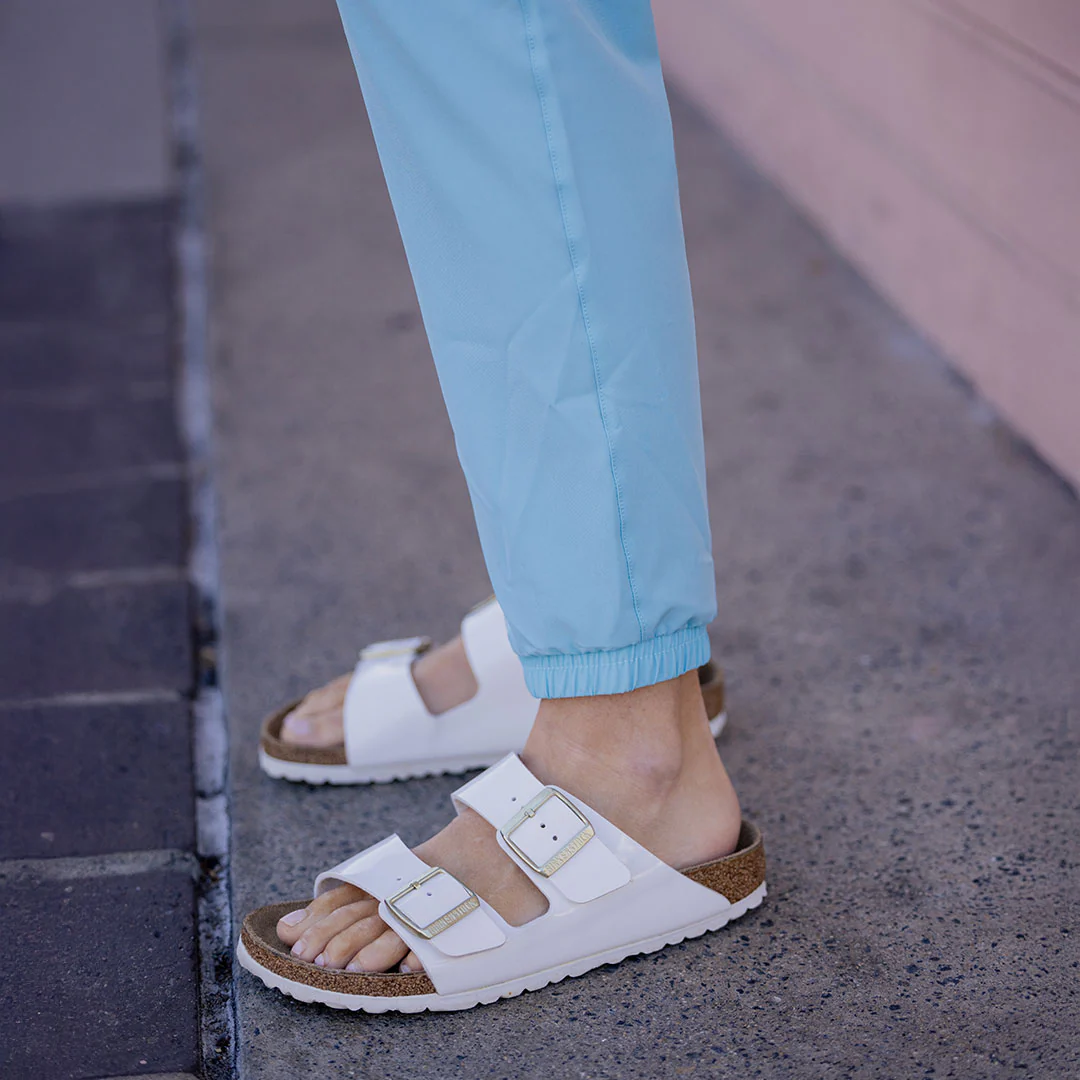 Everywhere Joggers, Aqua Blue - Image 3