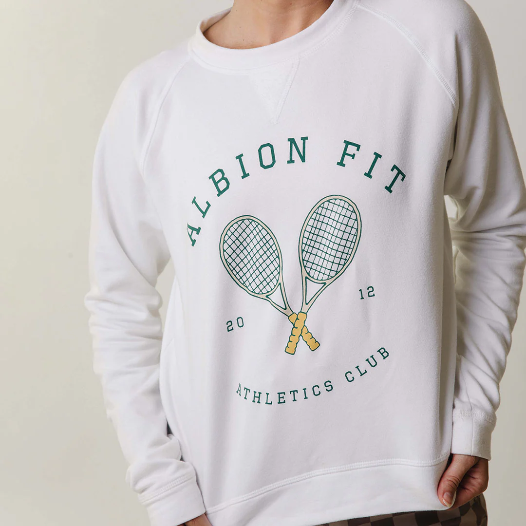 Go To Crew, White Tennis Graphic - Image 7