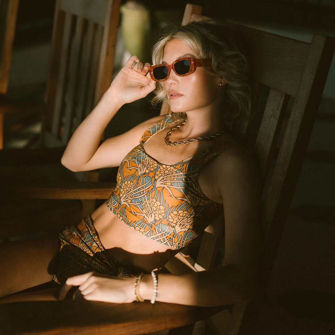 Golden Hour Olivia Swim Crop - Image 5