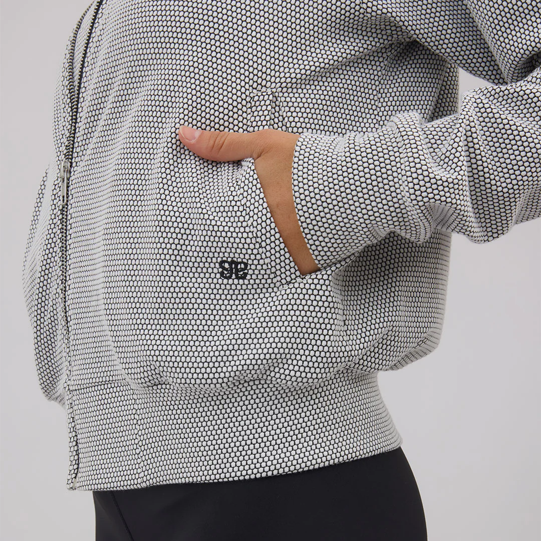 Honeycomb Bomber Jacket - Image 10