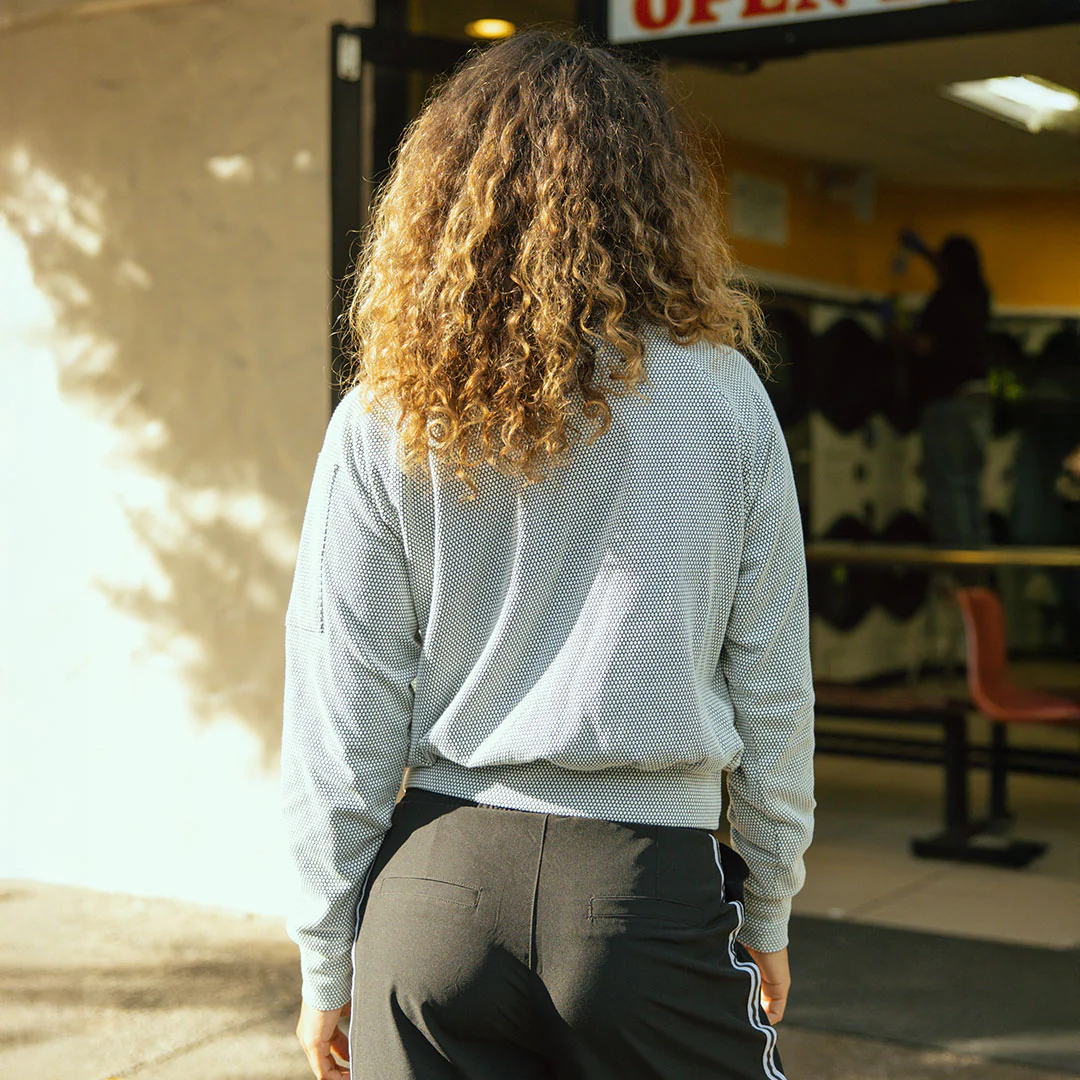 Honeycomb Bomber Jacket - Image 4