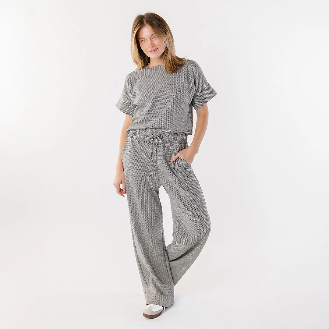 Honeycomb Trouser, Black - Image 9