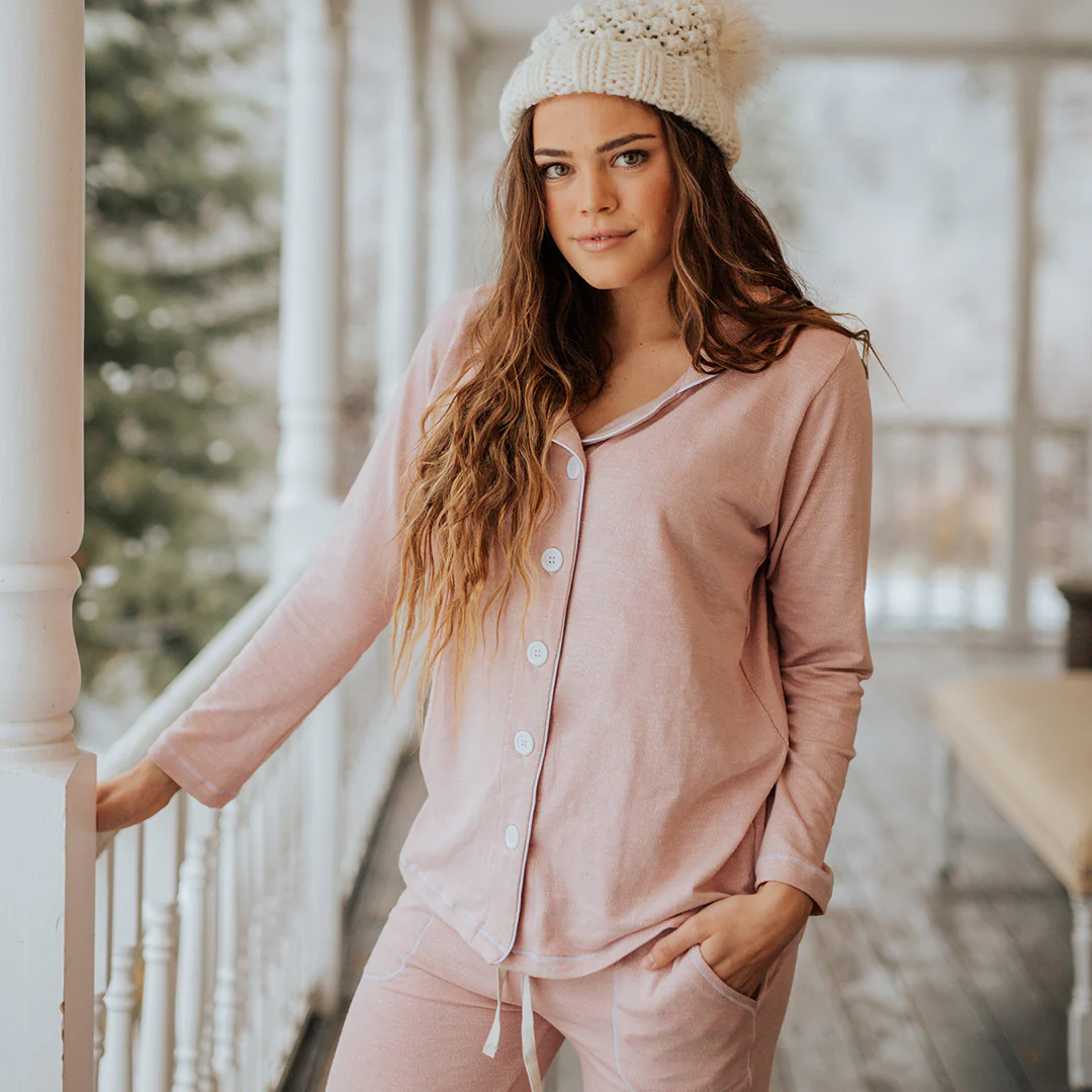 Ice Pink Slumber Button Down - Image 6
