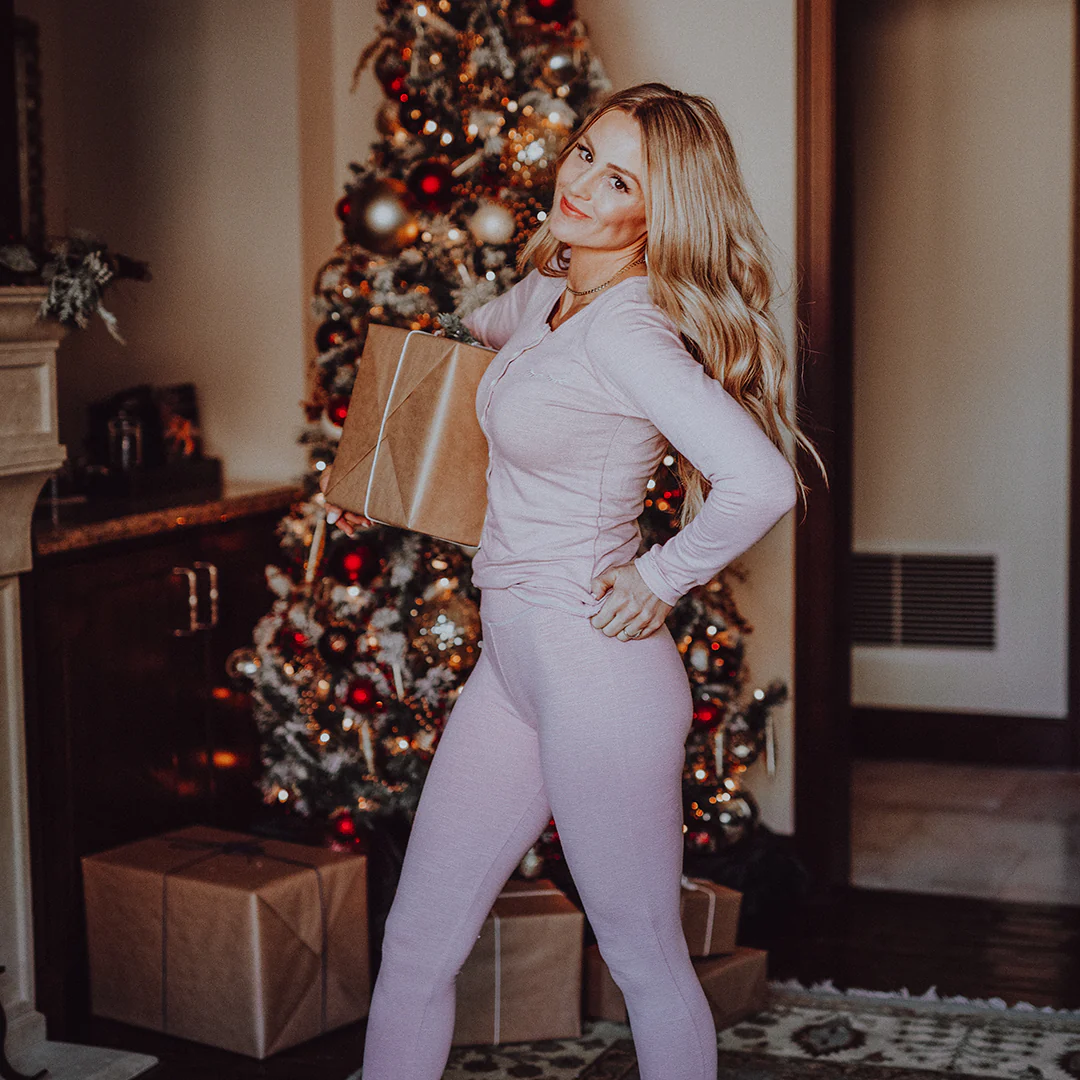 Ice Pink Slumber Henley - Image 4