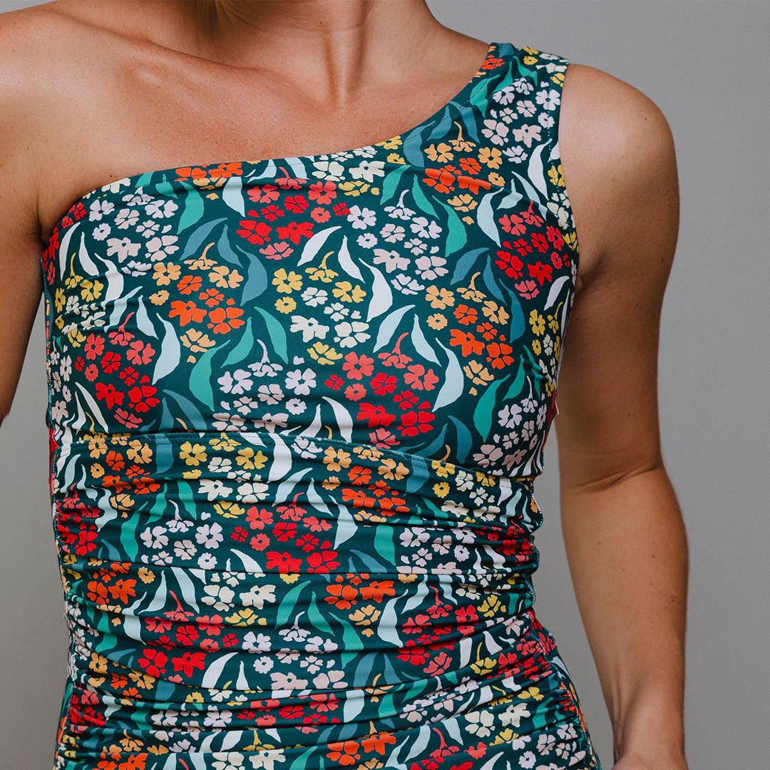 Icon Ruched One-Piece, Costa Floral - Image 8