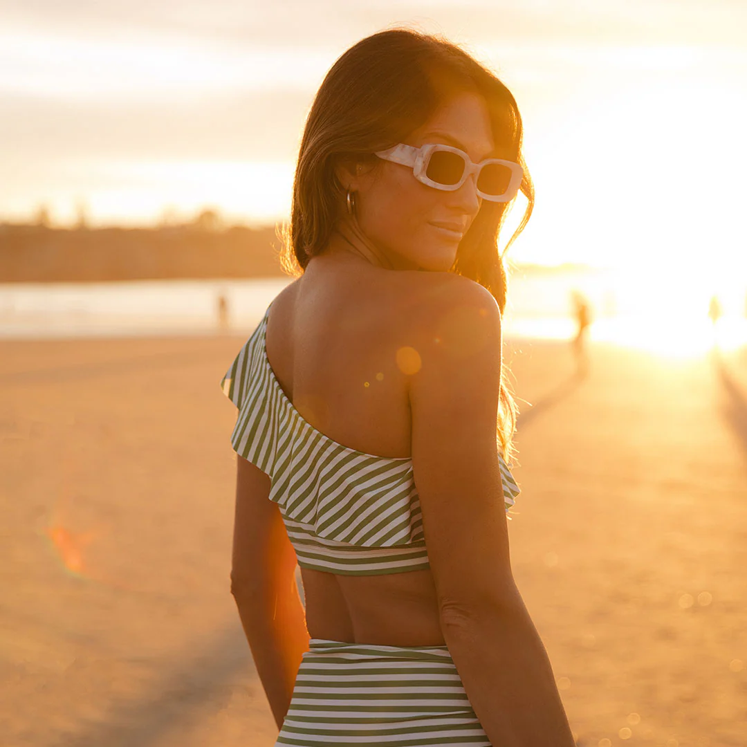 Icon Wave Crop, Sage Stripe - Image 3