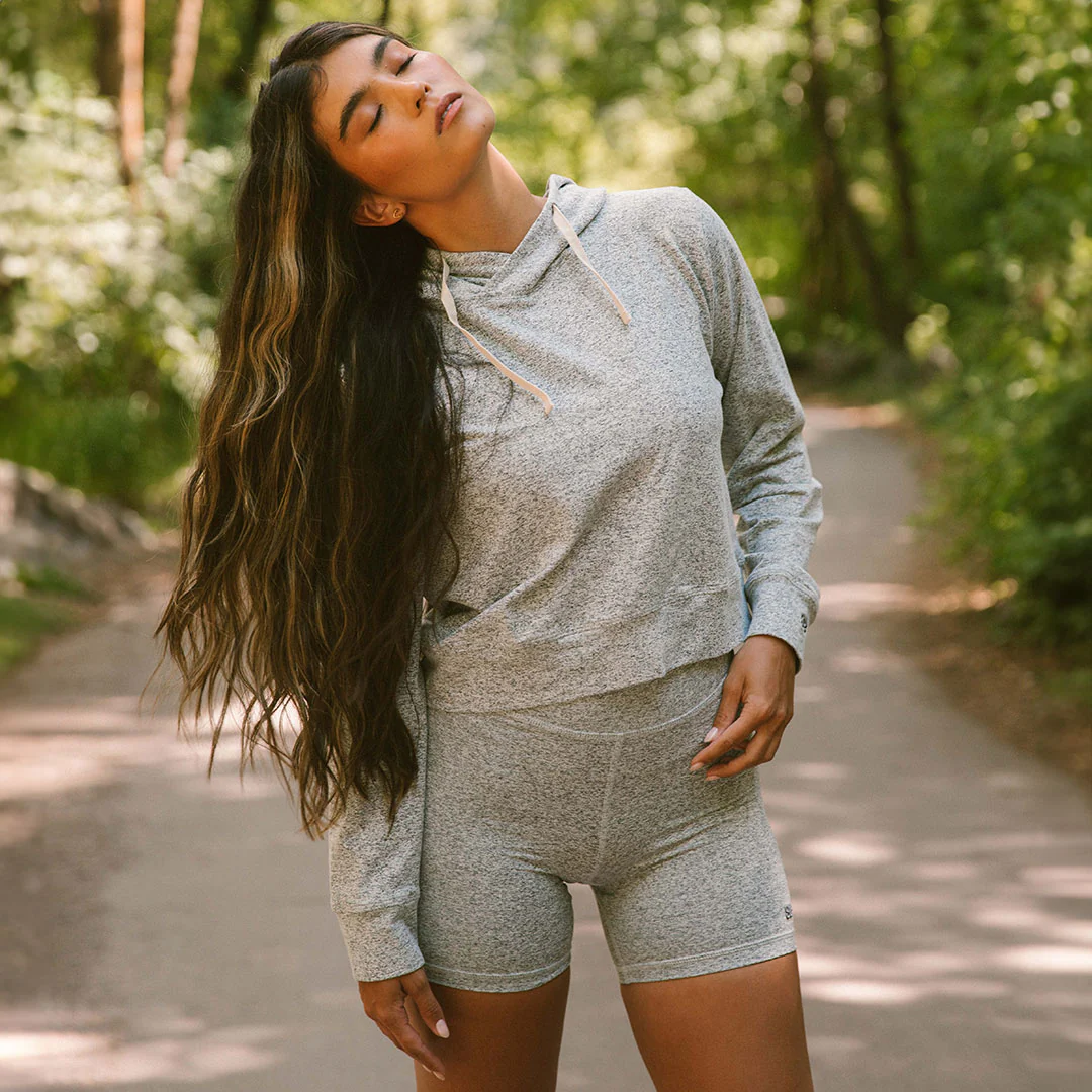 Intention Hoodie, Heather Grey - Image 6