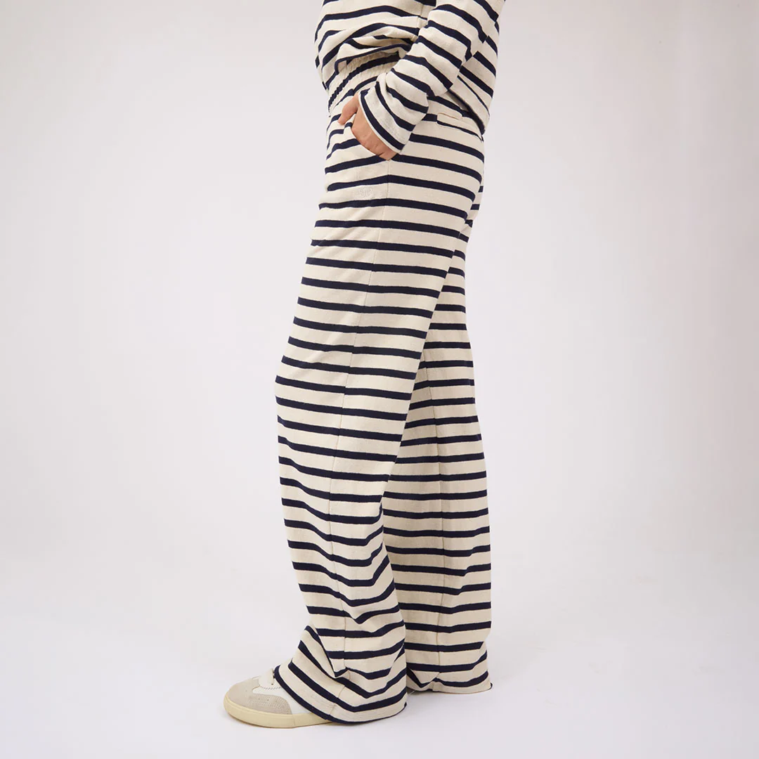 Jab Trouser, Navy Stripe - Image 4