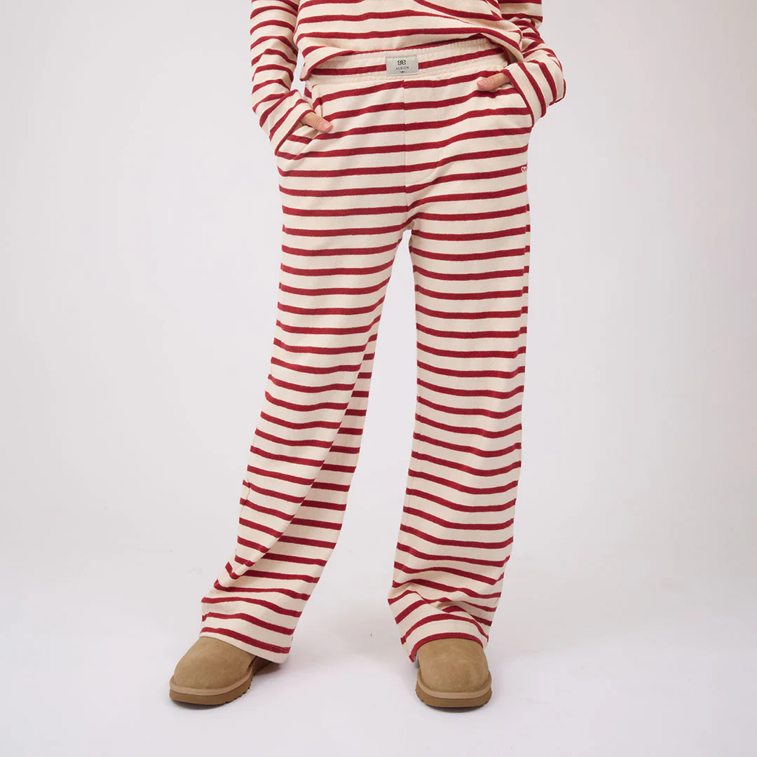 Jab Trouser, Red and Cream Stripe - Image 4