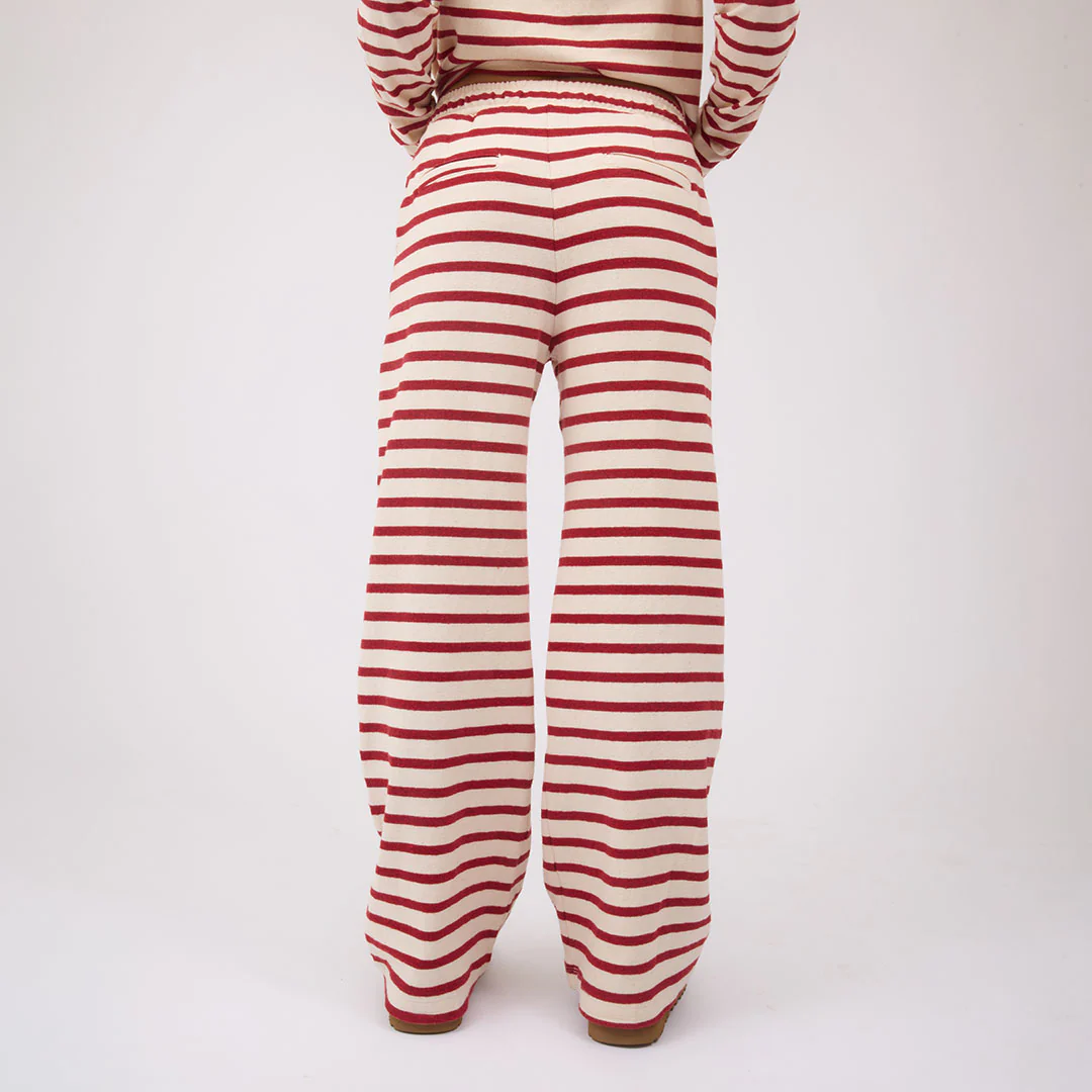 Jab Trouser, Red and Cream Stripe - Image 5