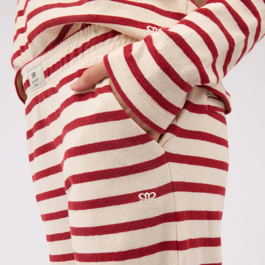 Jab Trouser, Red and Cream Stripe - Image 7