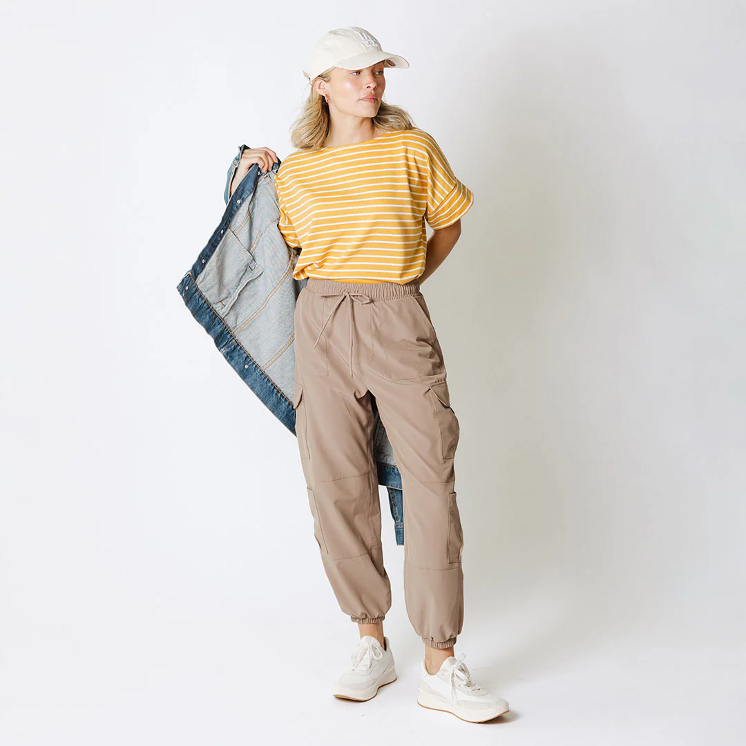 Jetsetter Cargo Joggers, Chestnut - Image 10