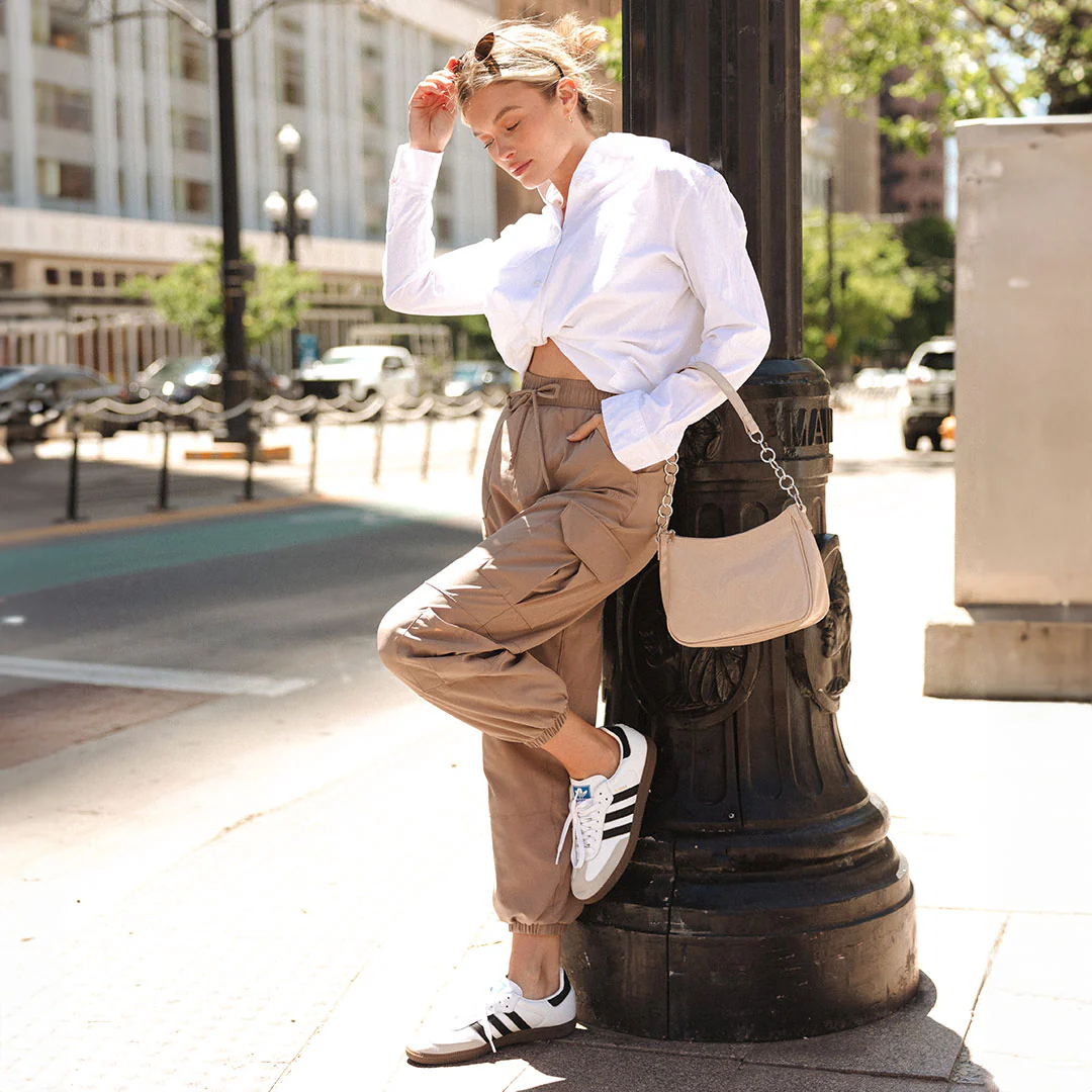Jetsetter Cargo Joggers, Chestnut - Image 5