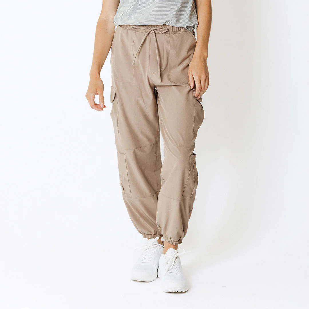 Jetsetter Cargo Joggers, Chestnut - Image 9