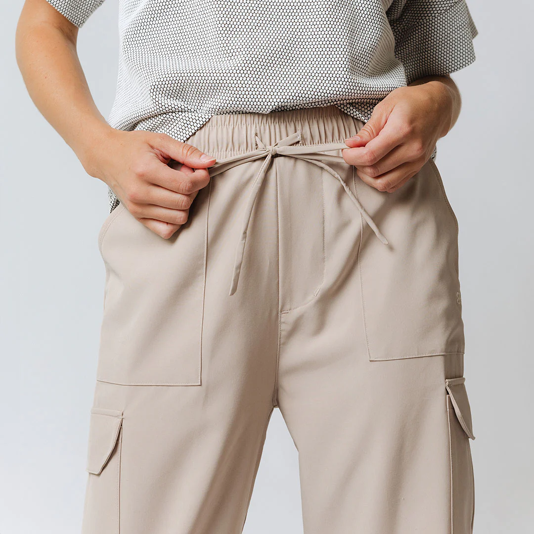 Jetsetter Cargo Joggers, Cobblestone - Image 8