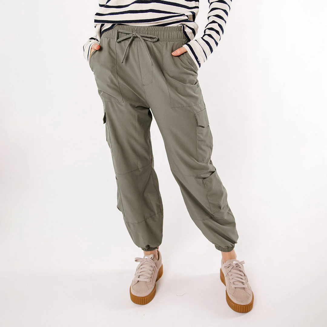 Jetsetter Cargo Joggers, Olive