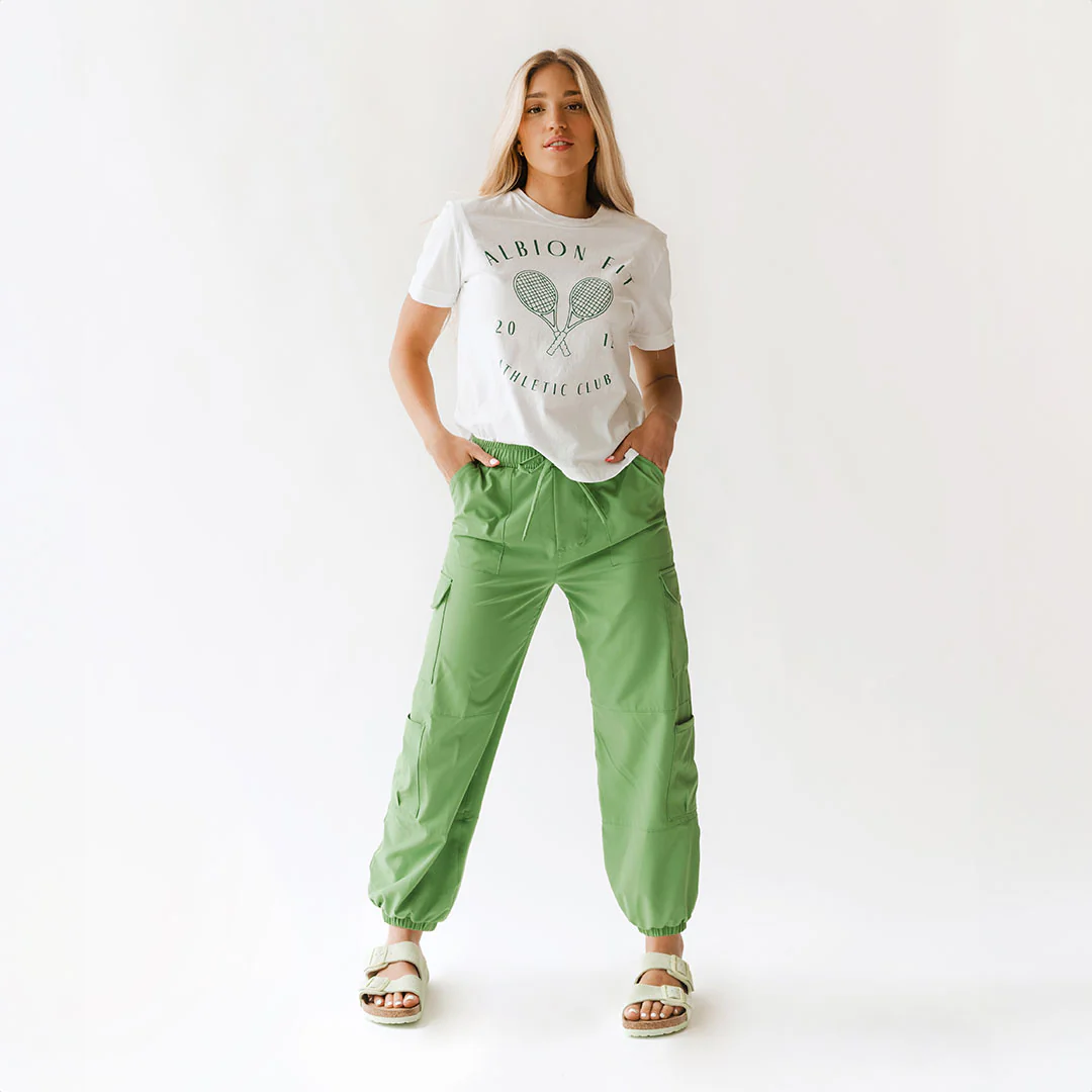 Jetsetter Cargo Joggers, Tennis Green - Image 6