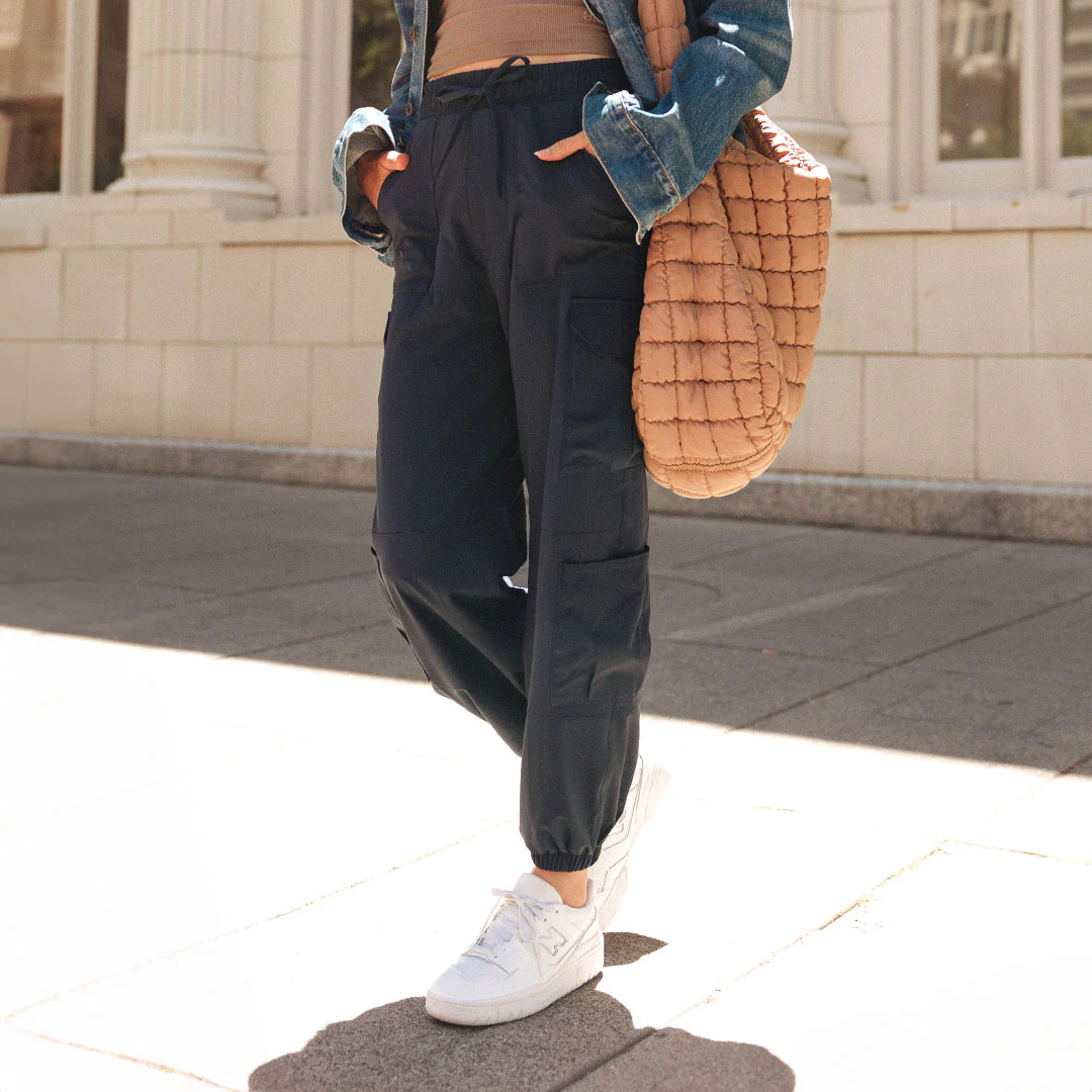 Jetsetter Cargo Joggers, True Blue - Image 2