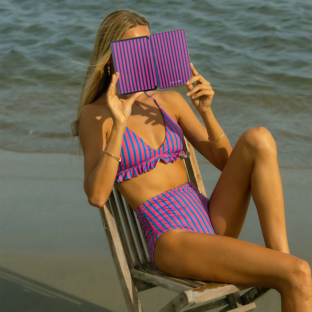 Kindle Cover-Berry Stripe