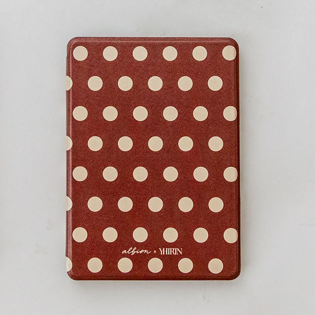 Kindle Cover-Cream Cocoa Dot - Image 4