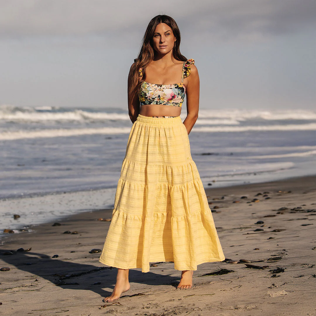 Maxi Skirt, Butter