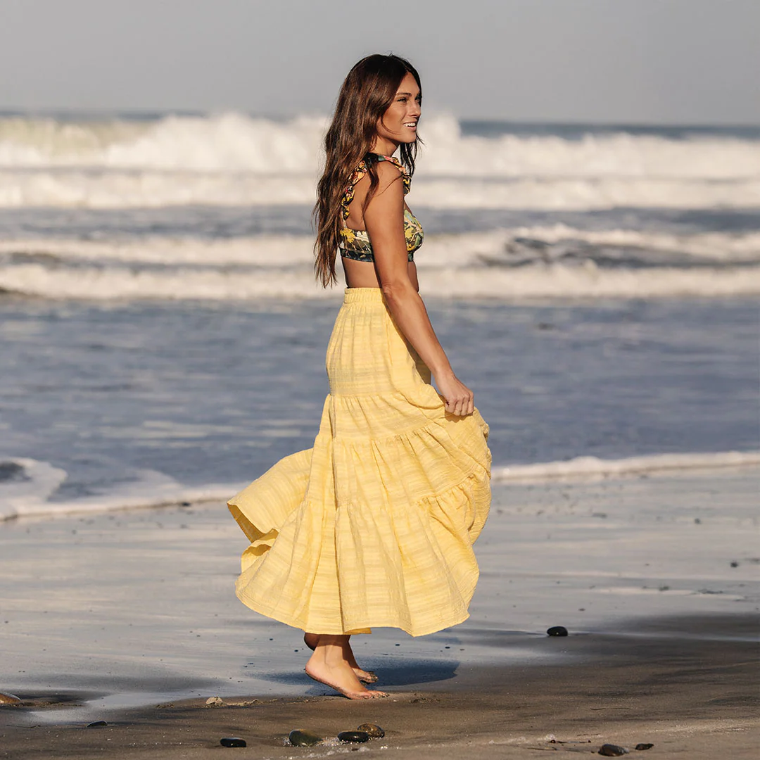 Maxi Skirt, Butter - Image 6