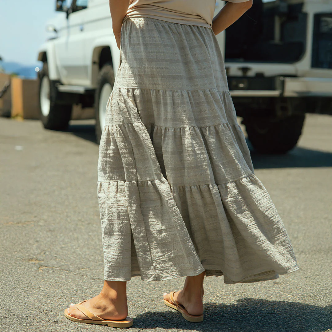 Maxi Skirt, Dune - Image 3