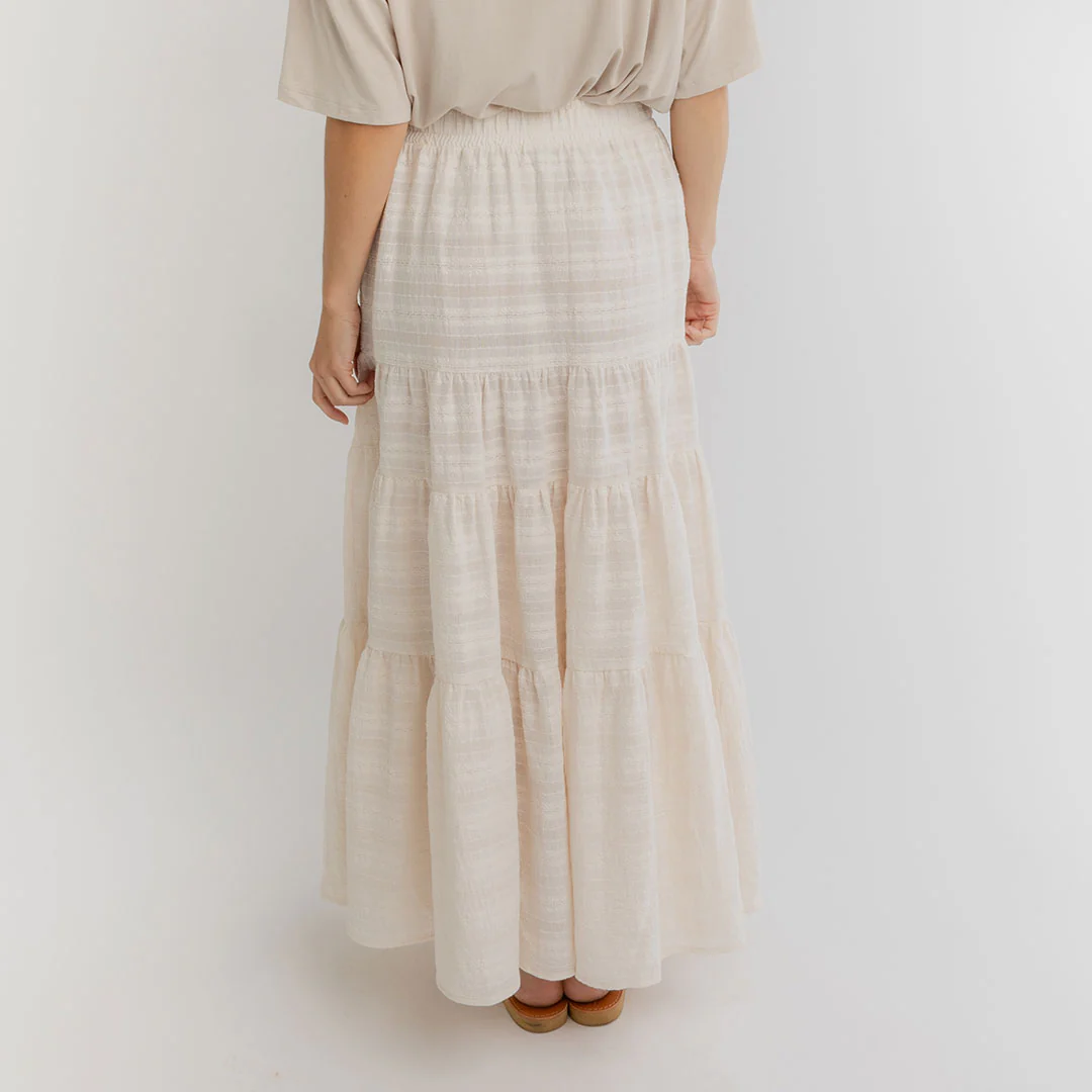 Maxi Skirt, White - Image 4