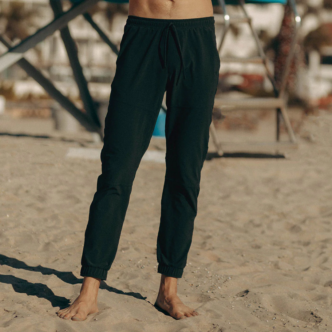 Men's Black Joggers - Image 3