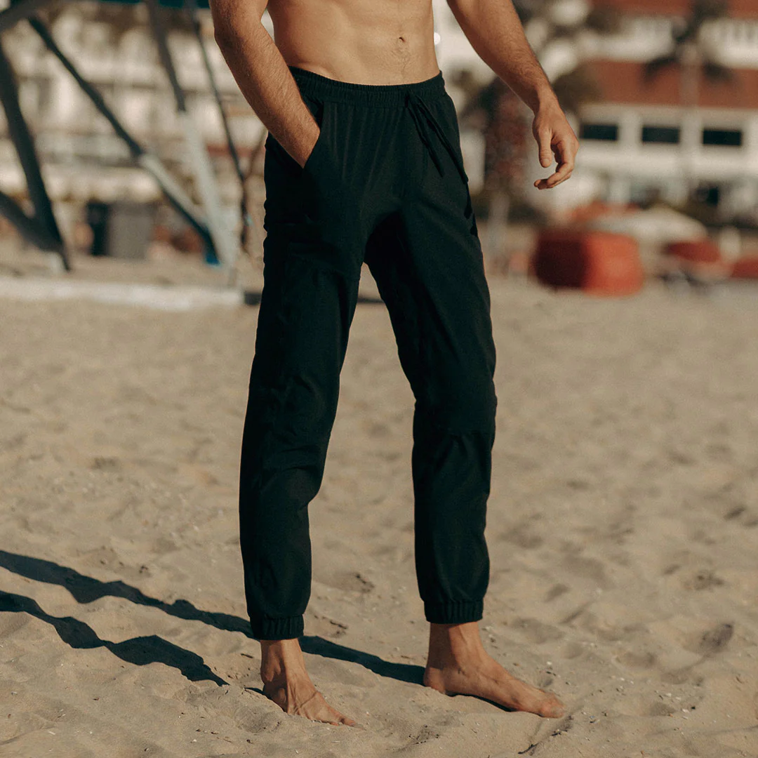 Men's Black Joggers - Image 4