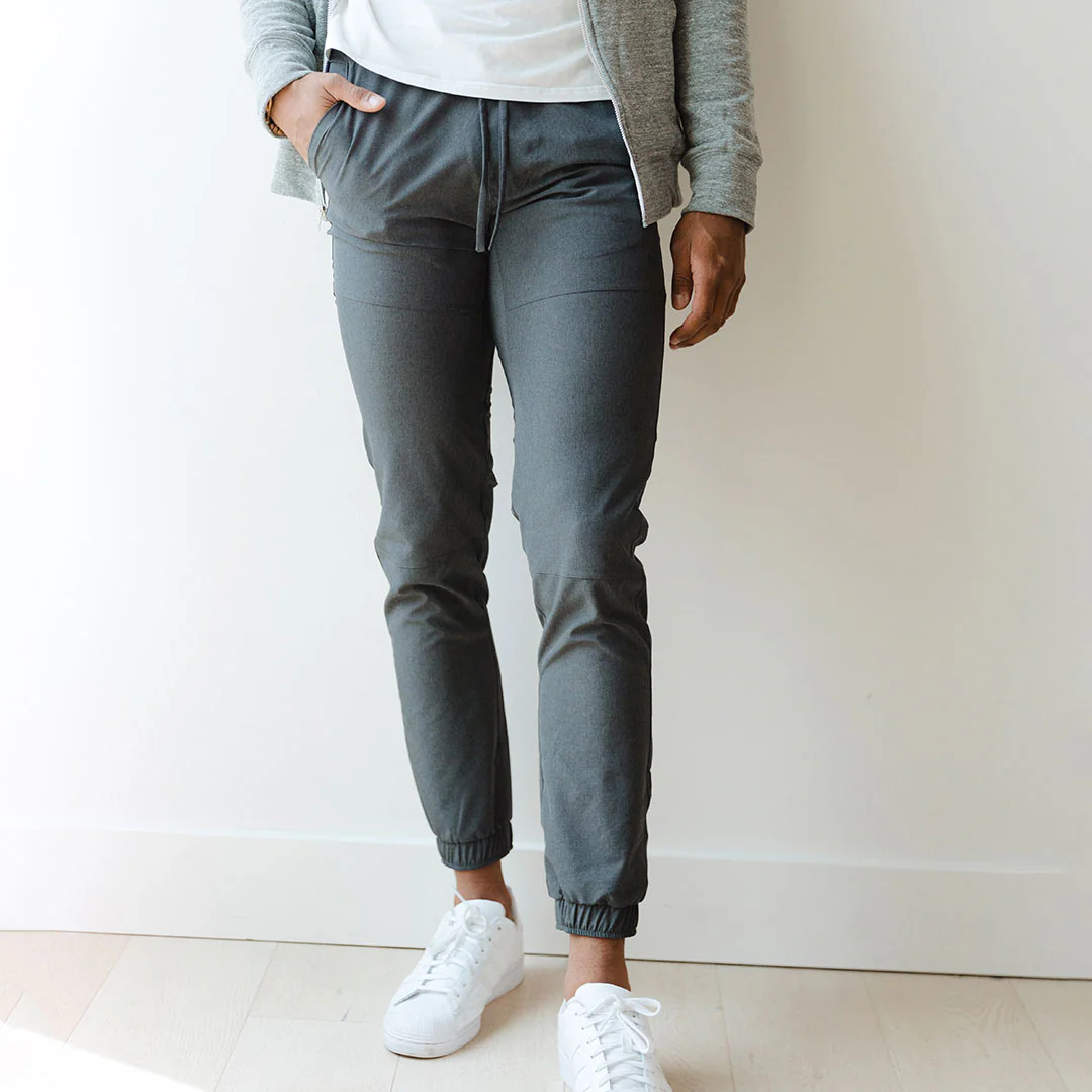 Men's Charcoal Joggers - Image 4